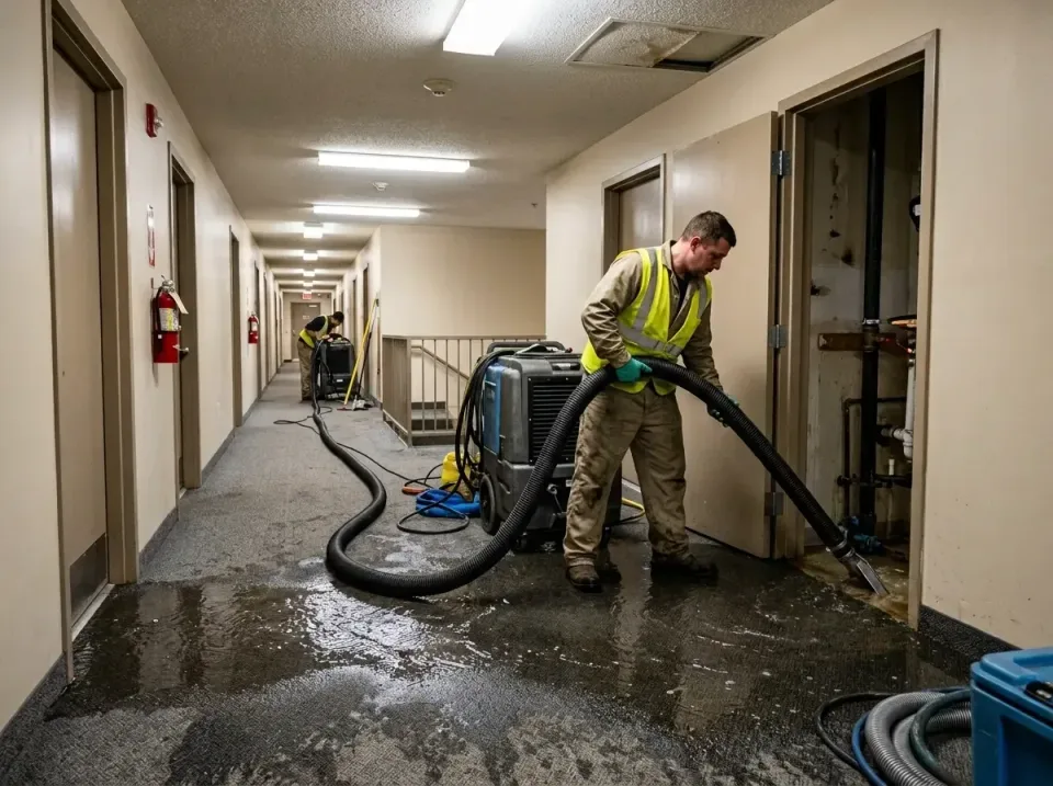 multi-unit-apartment-hallway-f-005 — frequently asked questions, Emergency Burst Pipe Water Extraction & Removal in Zion, PA